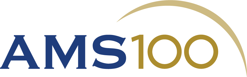 AMS Centennial logo
