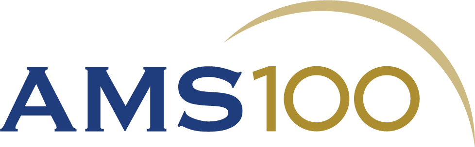 AMS Centennial logo