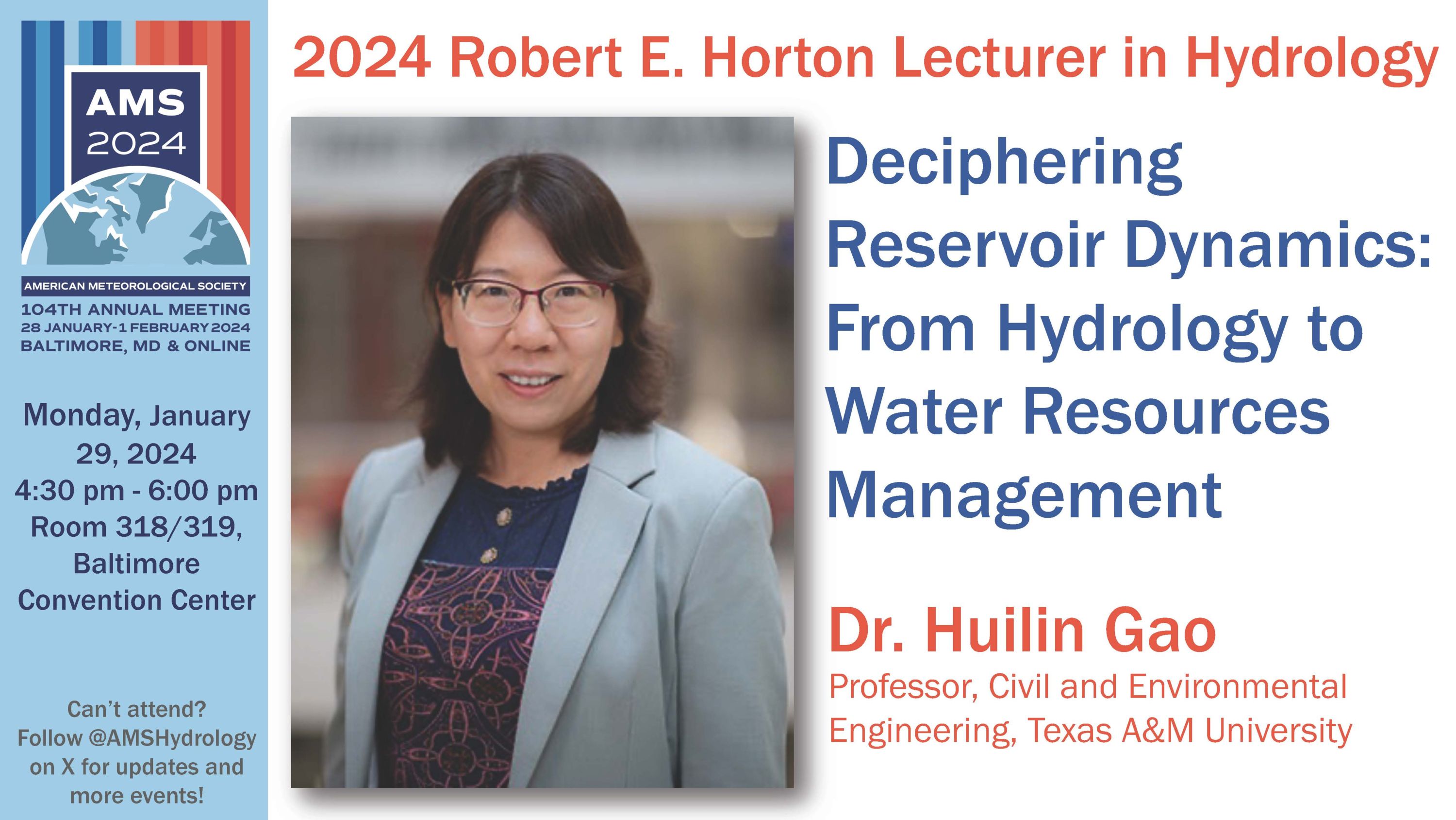 38th Conference on Hydrology 2024 AMS Annual Meeting