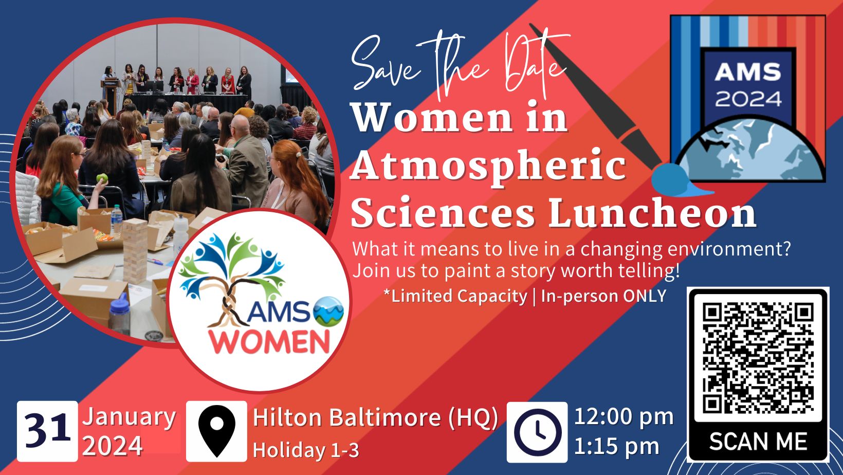 Women in Atmospheric Sciences Luncheon 2024 AMS Annual Meeting